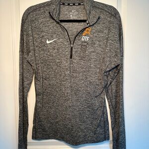 Orangetheory (OTF) Coach Quarter-zip Long Sleeve - Grey (size S)